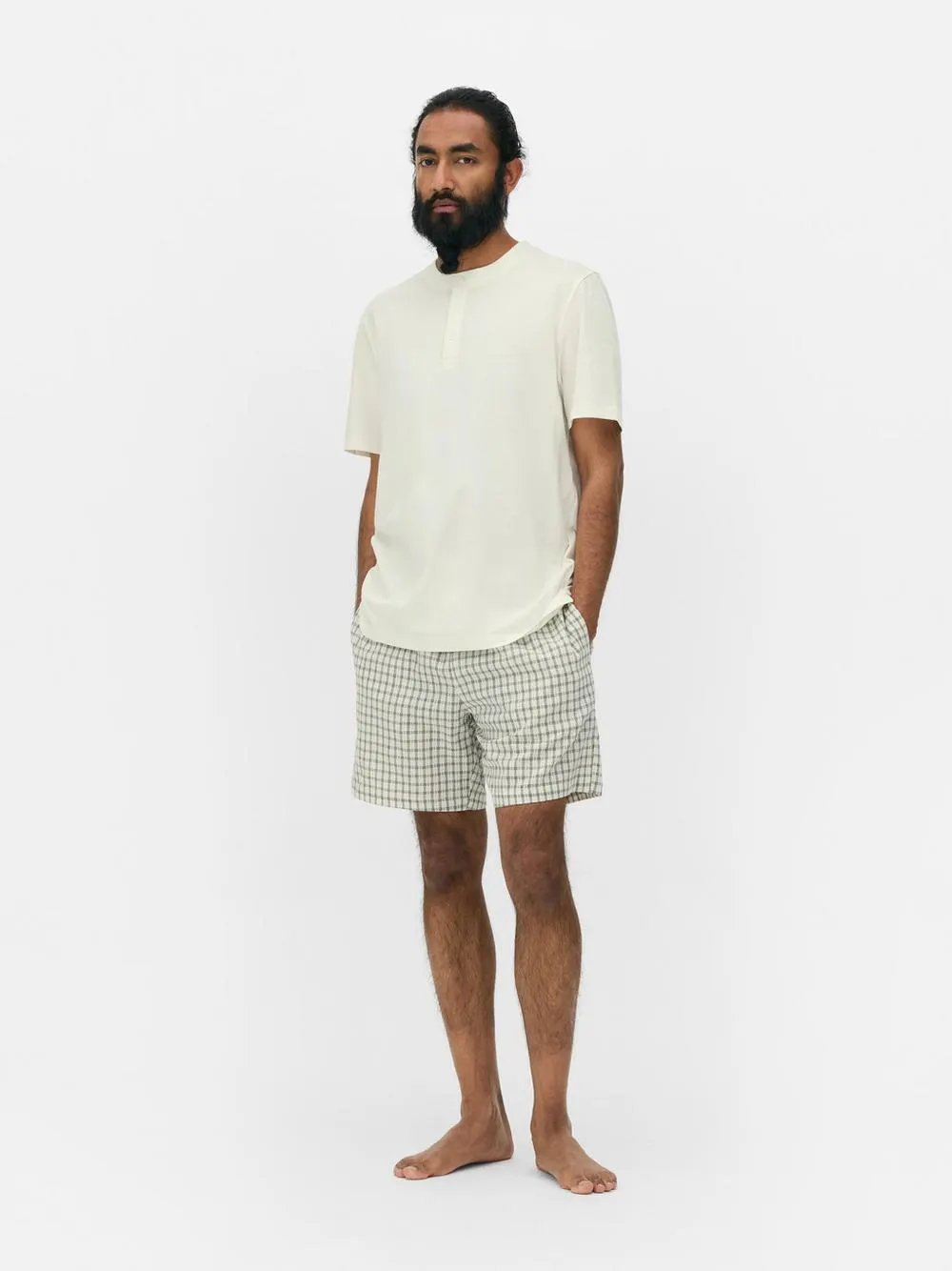 Poplin Short Pyjama Set