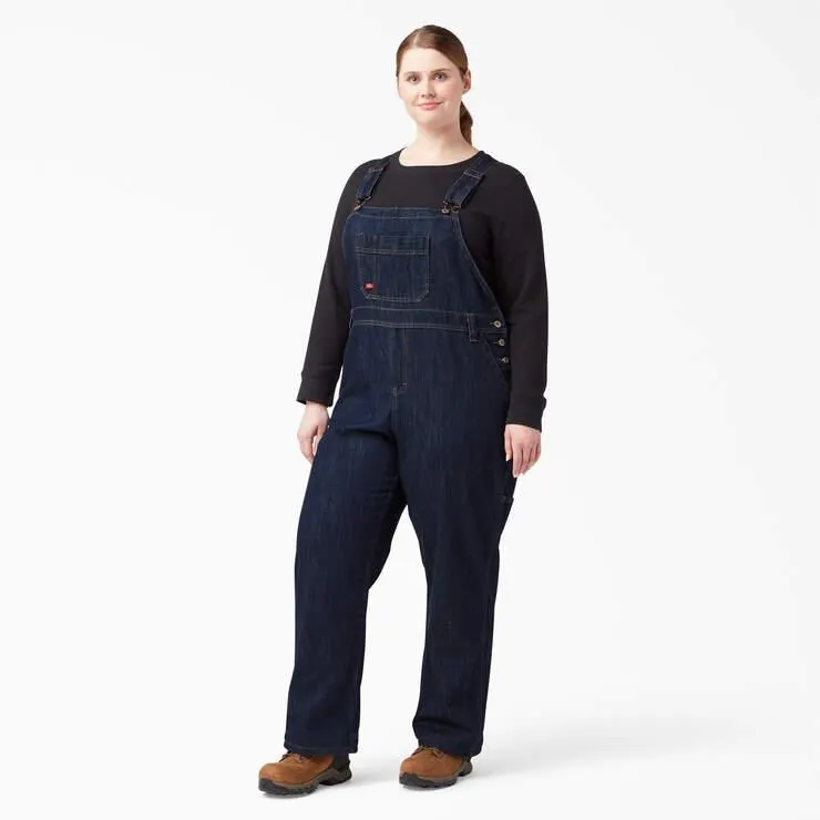 Women's Plus Relaxed Fit Bib Overalls