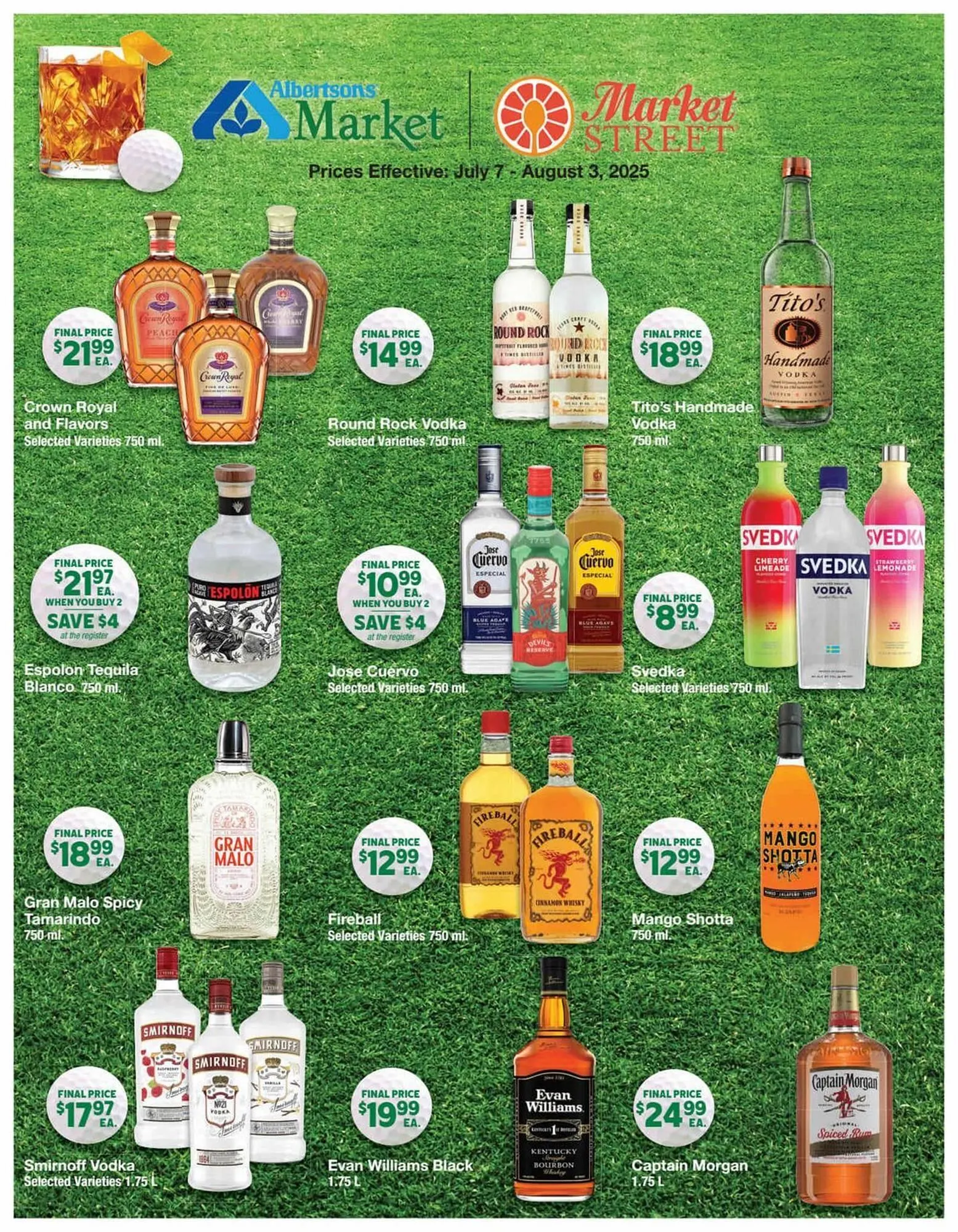Weekly ad Market Street Weekly Ad from July 7 to August 3 2025 - Page 1