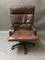 Modern Leather Office Armchair by Matteo Grassi, 1980s