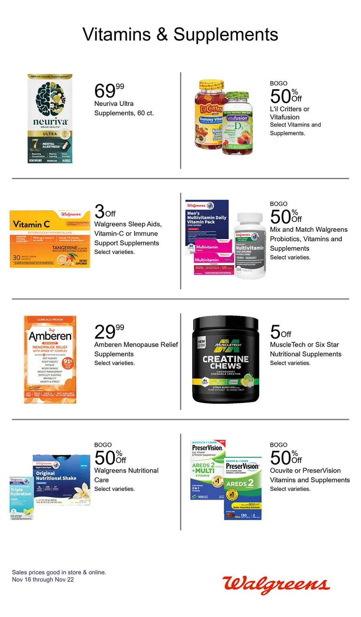 Weekly ad Walgreens weekly ad from November 16 to November 22 2025 - Page 13