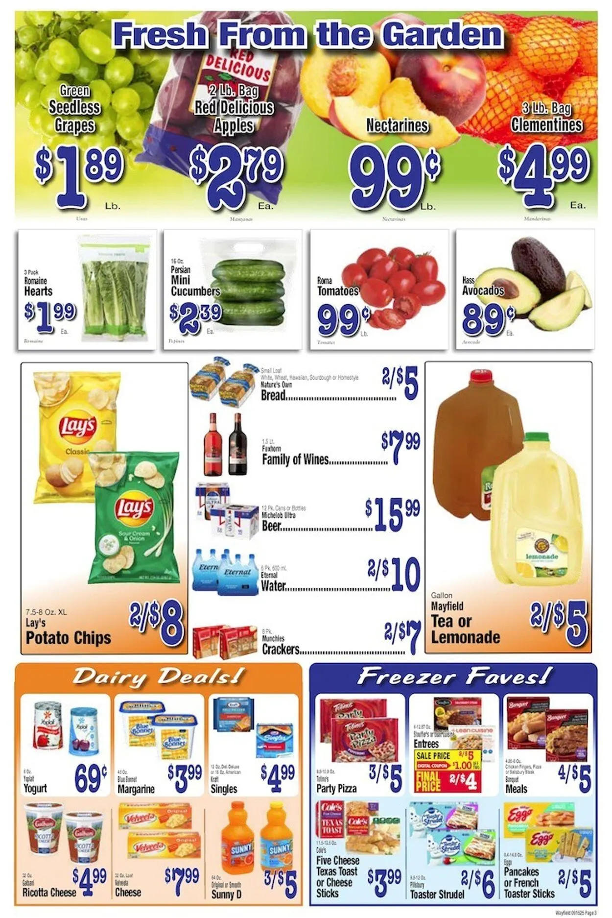 Weekly promotion Wayfield spanning from September 15 to September 21 2025 - Page 3 for Catalogue 365