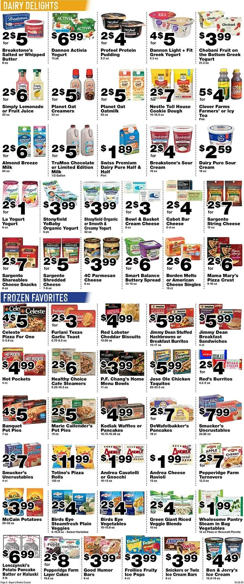 Weekly ad Boyer's Food Markets weekly ad from October 26 to November 1 2025 - Page 3