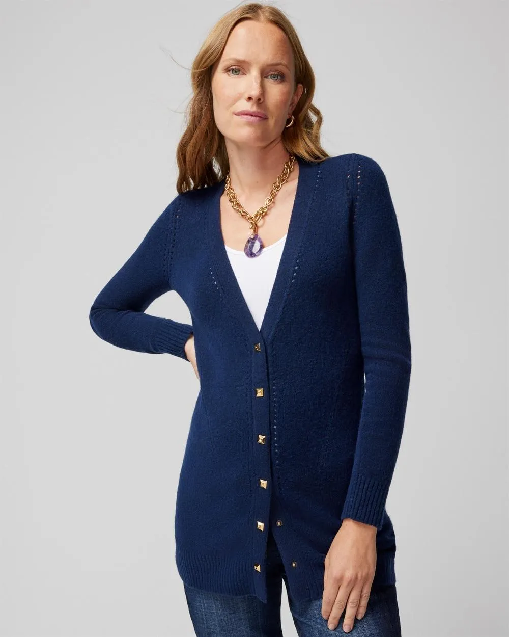 Long Sleeve Boyfriend Cardigan