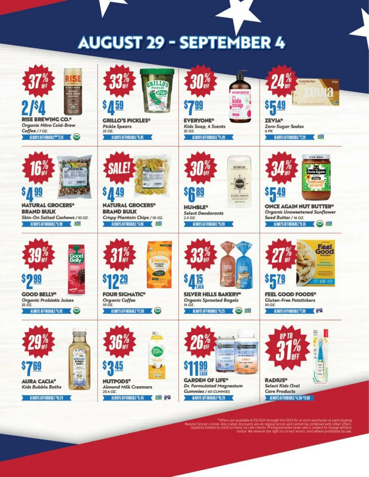 Weekly ad Natural Grocers from August 7 to September 15 2025 - Page 3