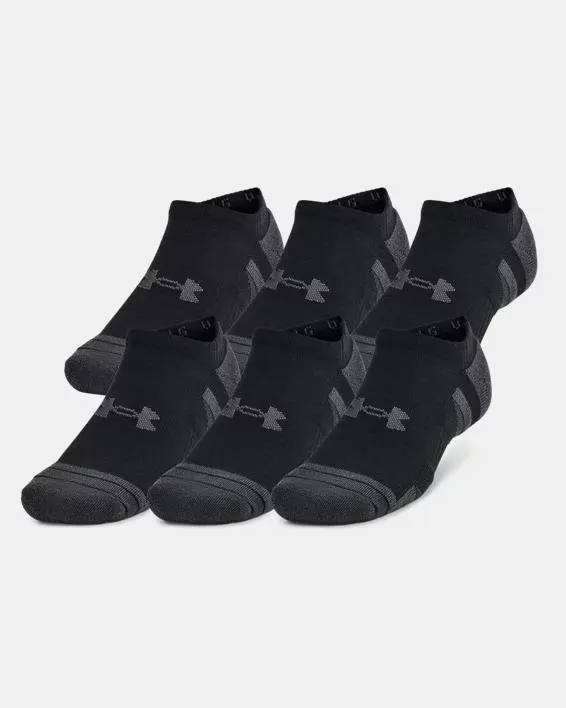 UA Performance Tech™ Unisex 6-Pack No Show Socks