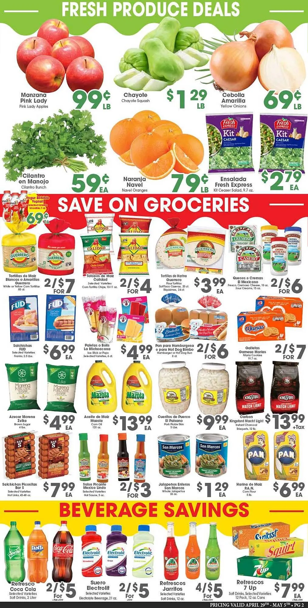 Weekly ad Arteagas Food Center weekly ad from April 29 to May 5 2026 - Page 2