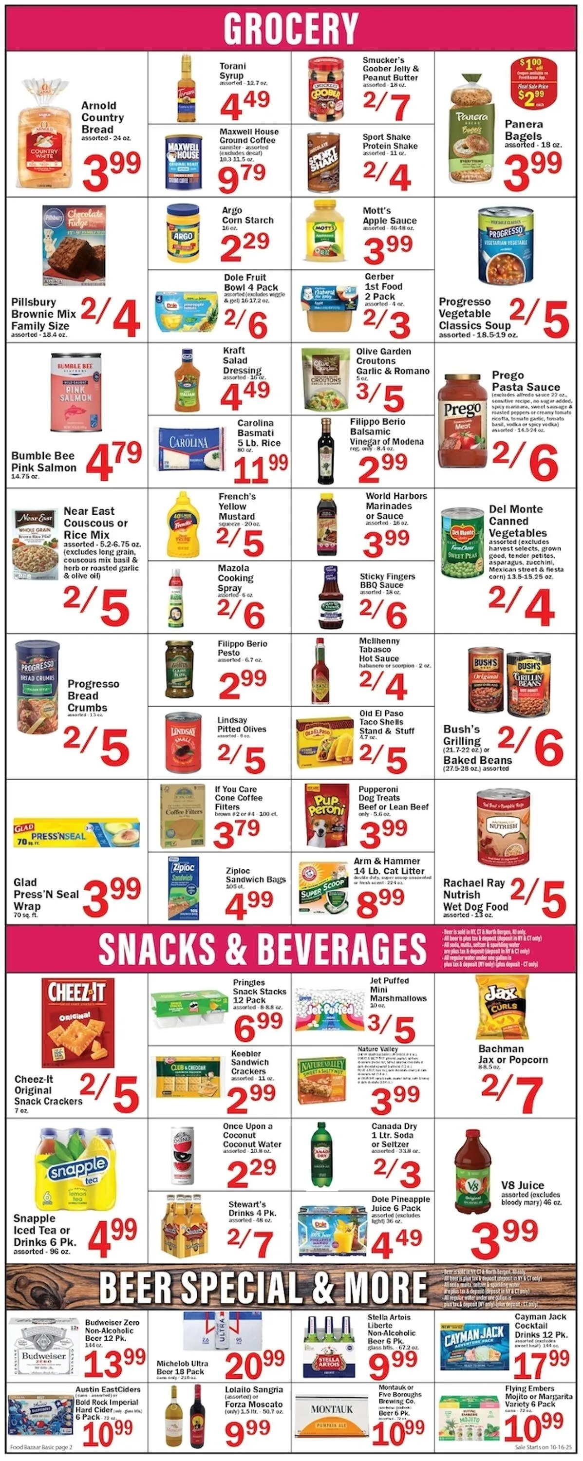 Weekly ad Food Bazaar Current weekly ad from October 16 to October 22 2025 - Page 2