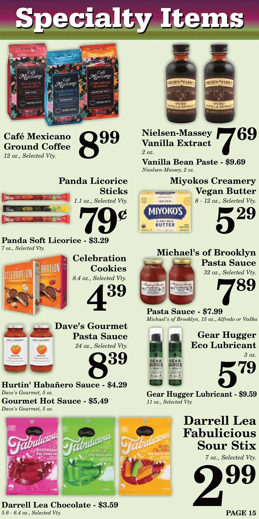 Weekly ad Harvest Foods ad from November 6 to December 3 2024 - Page 16