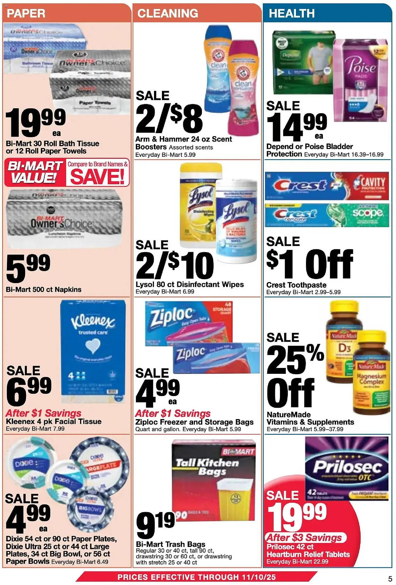 Weekly ad Bi-Mart weekly ad from October 28 to November 11 2025 - Page 5