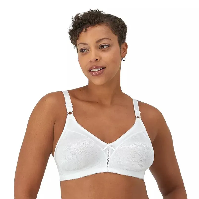 Bali Double Support Lace Full-Figure Wireless Bra DF3372