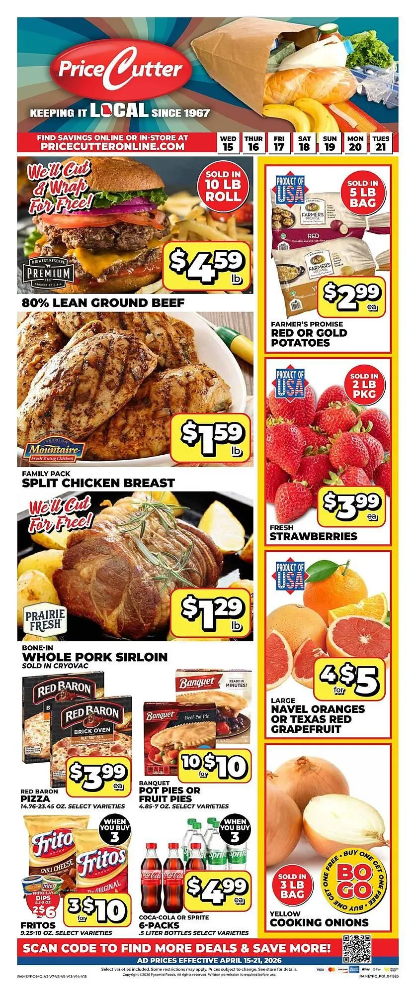 Weekly ad Price Cutter weekly ad from April 15 to April 21 2026 - Page 5