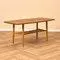 Swedish Coffee Table in Teak and Beech, 1950