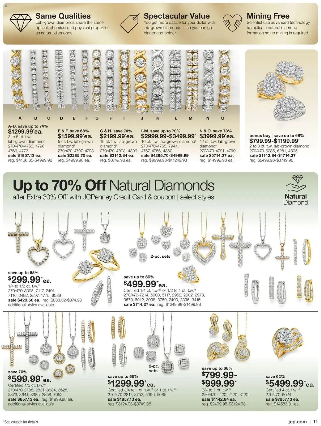 Weekly ad JCPenney Billion Dollar Jewelry Sale from March 6 to March 30 2025 - Page 10