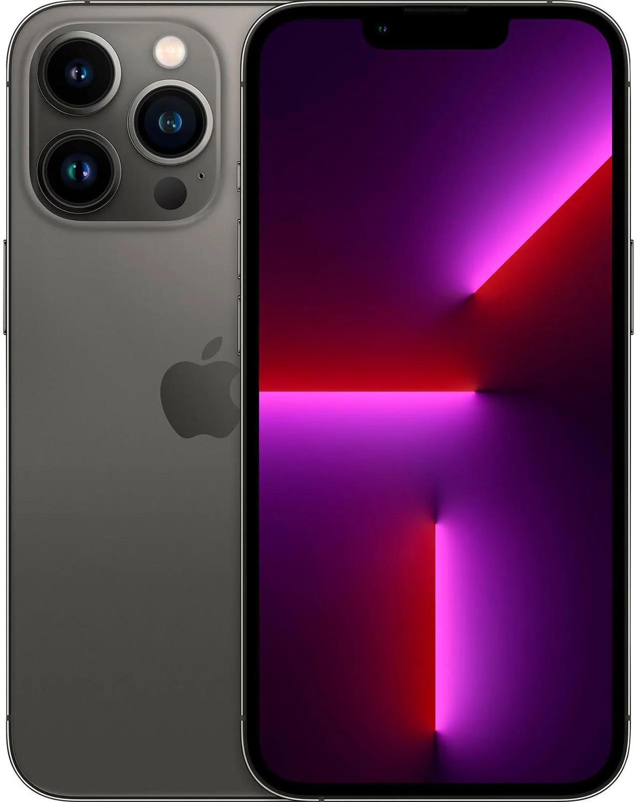 Apple iPhone 13 Pro Max 256GB, Refurbished Unlocked Cell Phone, Graphite - Very Good Condition (Grade B)