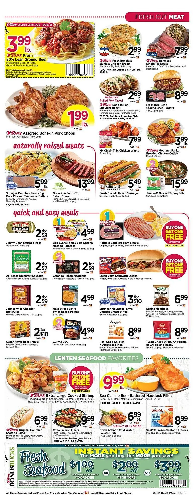 Weekly ad Tops weekly ad from March 22 to March 28 2026 - Page 2