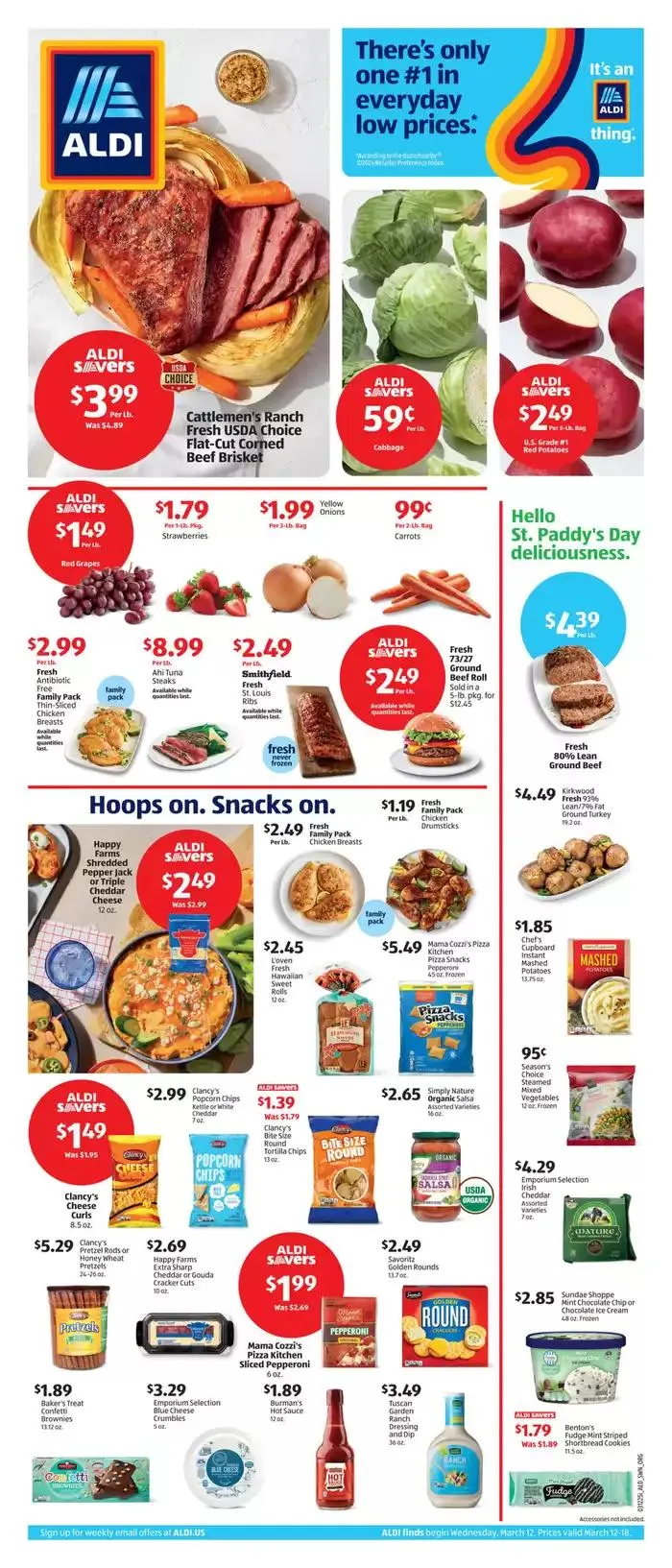 Weekly ad Exclusive bargains from March 12 to March 18 2025 - Page 1