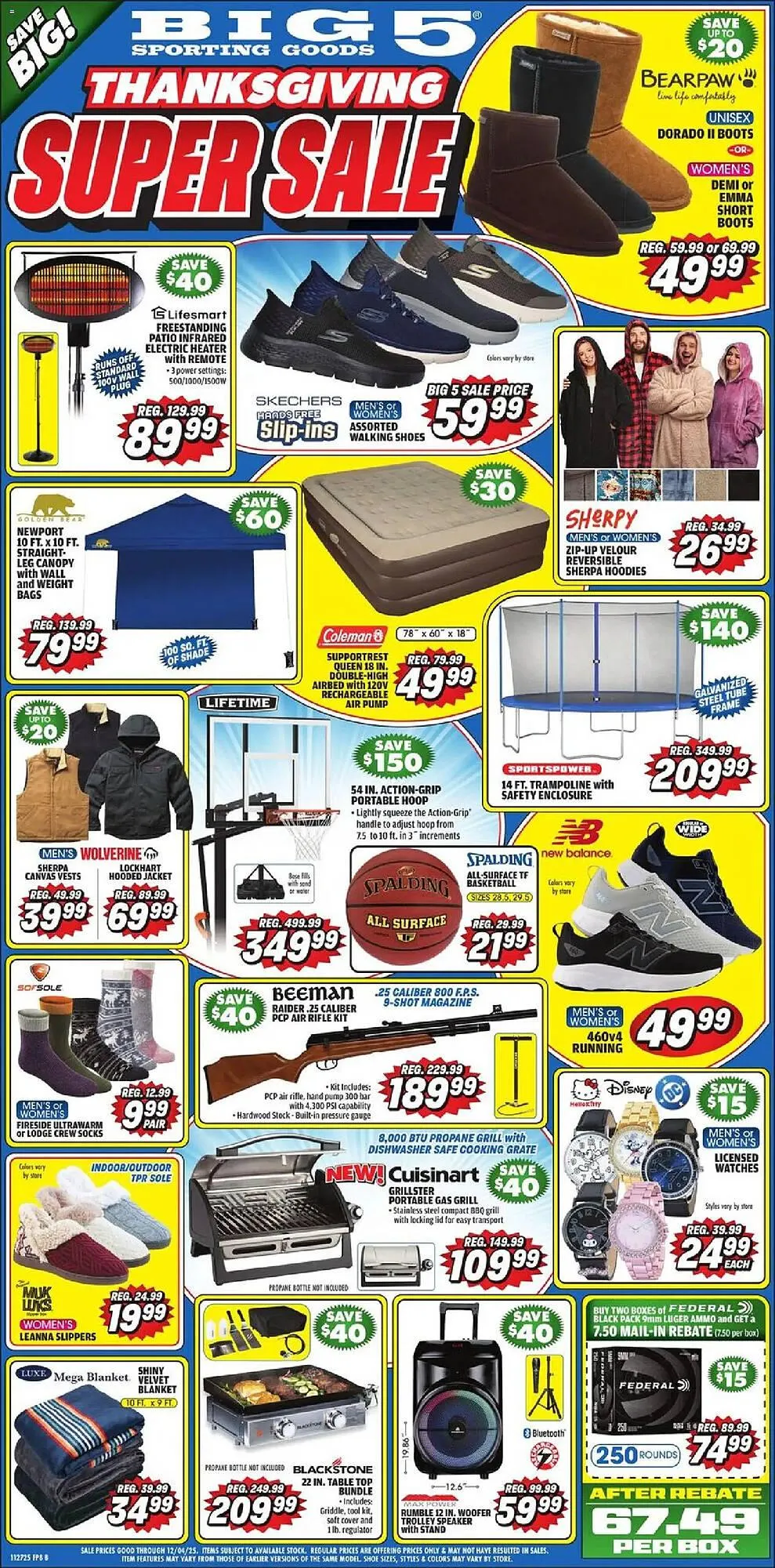 Big 5 weekly ad - 1