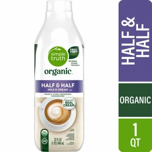 Simple Truth Organic® Half & Half Quart