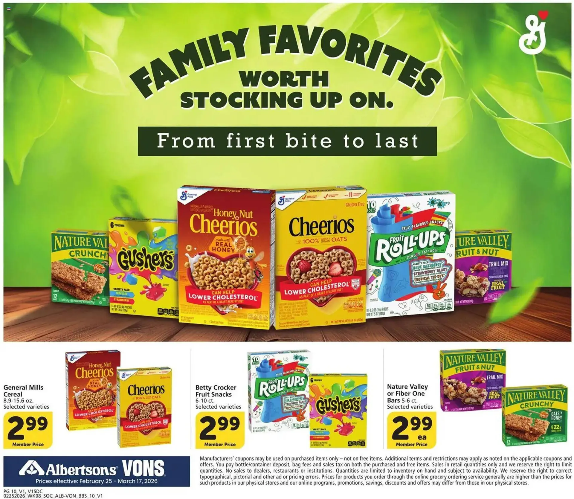 Weekly ad Vons weekly ad from February 25 to March 17 2026 - Page 10