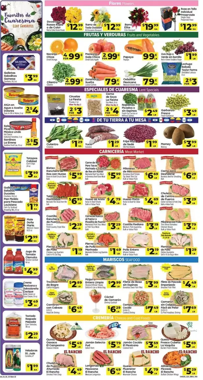 Weekly ad Supermercado El Rancho Weekly ad from April 2 to April 8 2025 - Page 4