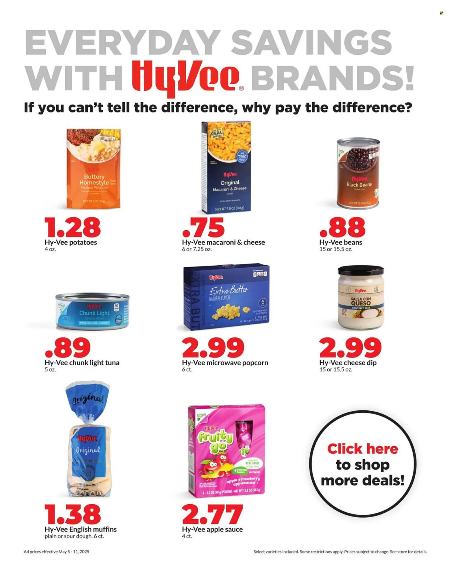 Weekly ad Hy-Vee Weekly Ad from May 5 to May 11 2025 - Page 17