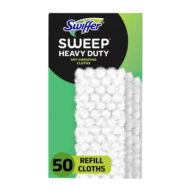 Swiffer Sweep + Mop Heavy Duty Floor Cleaner and Dry Pad Refills, 50 ct.