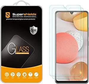 Supershieldz (2 Pack) Designed for Samsung Galaxy A42 5G Tempered Glass Screen Protector, Anti Scratch, Bubble Free
