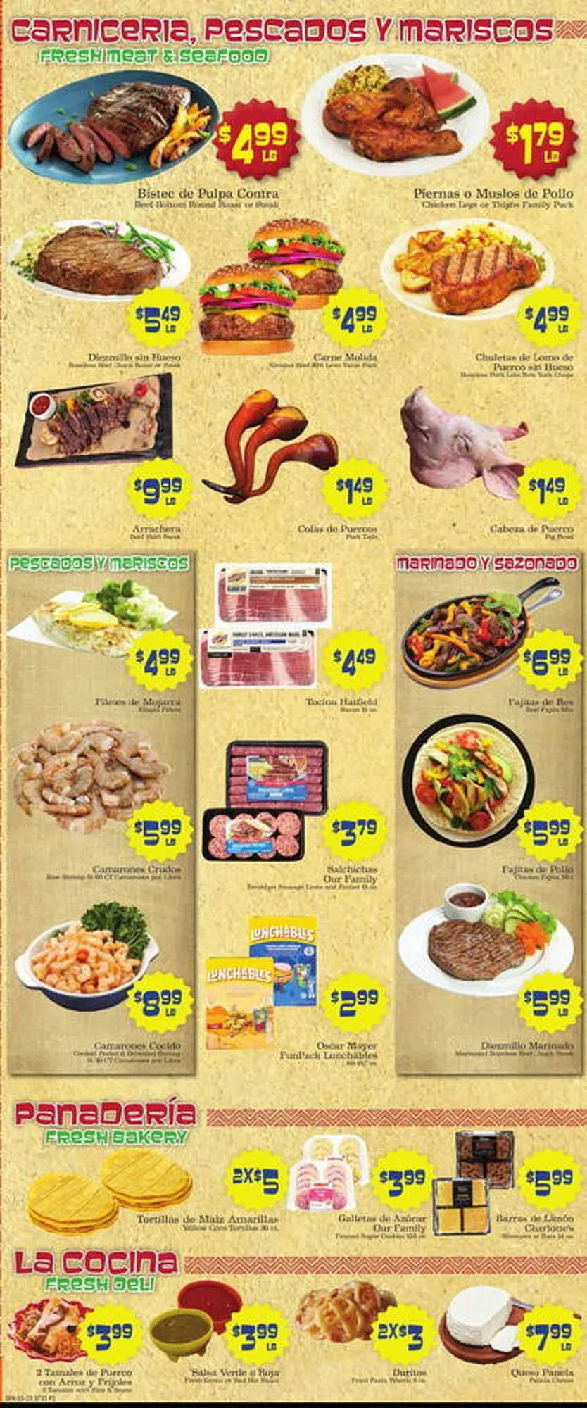 Catálogo de Supermercado Nuestra Familia Weekly Ad 23 de marzo al 29 de marzo 2025 - Página 2