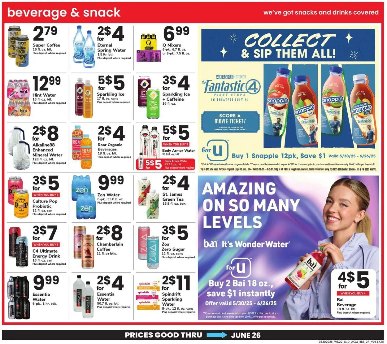 Catálogo de Acme Current weekly ad 30 de mayo al 26 de junio 2025 - Página 27