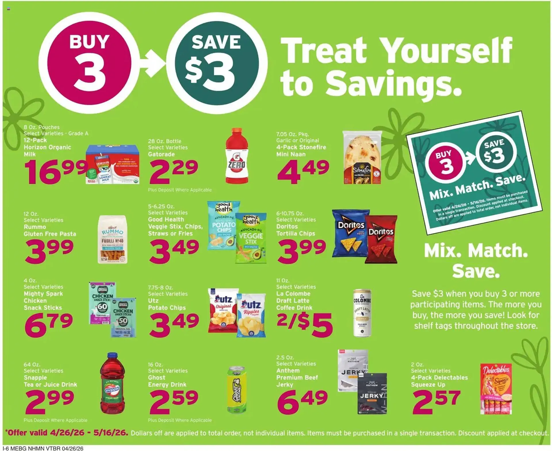 Weekly promotion Hannaford flyer spanning from April 26 to May 3 2026 - Page 14 for Catalogue 365