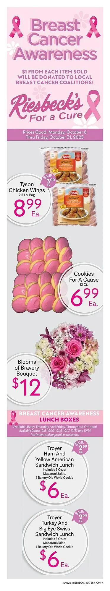 Weekly ad Riesbeck weekly ad from October 6 to October 31 2025 - Page 1