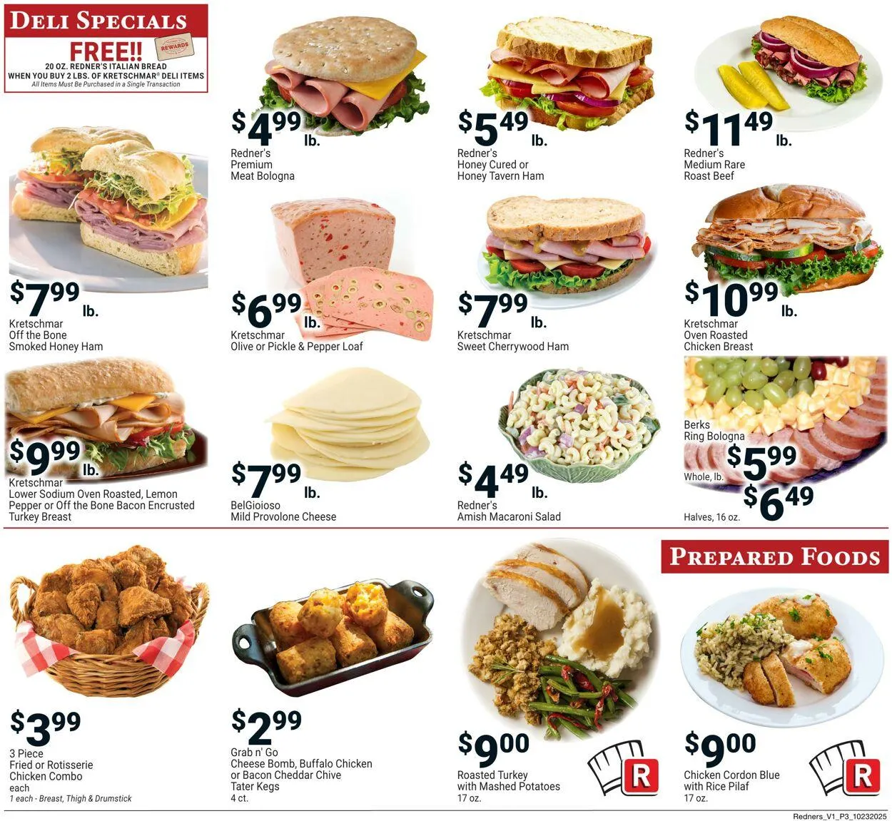 Weekly ad Redner’s Warehouse Market Current weekly ad from October 23 to October 29 2025 - Page 3