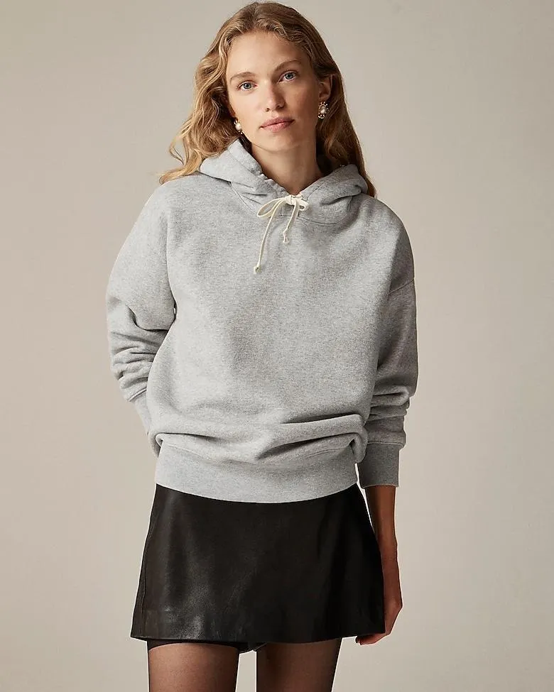 Relaxed heritage fleece hoodie