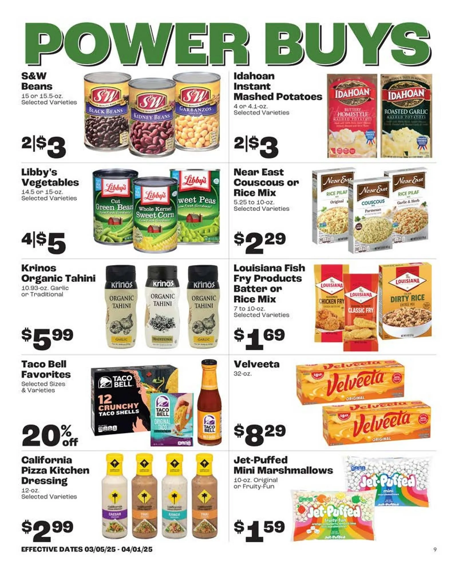 Weekly ad Rosauers Weekly Ad from March 5 to April 1 2025 - Page 9