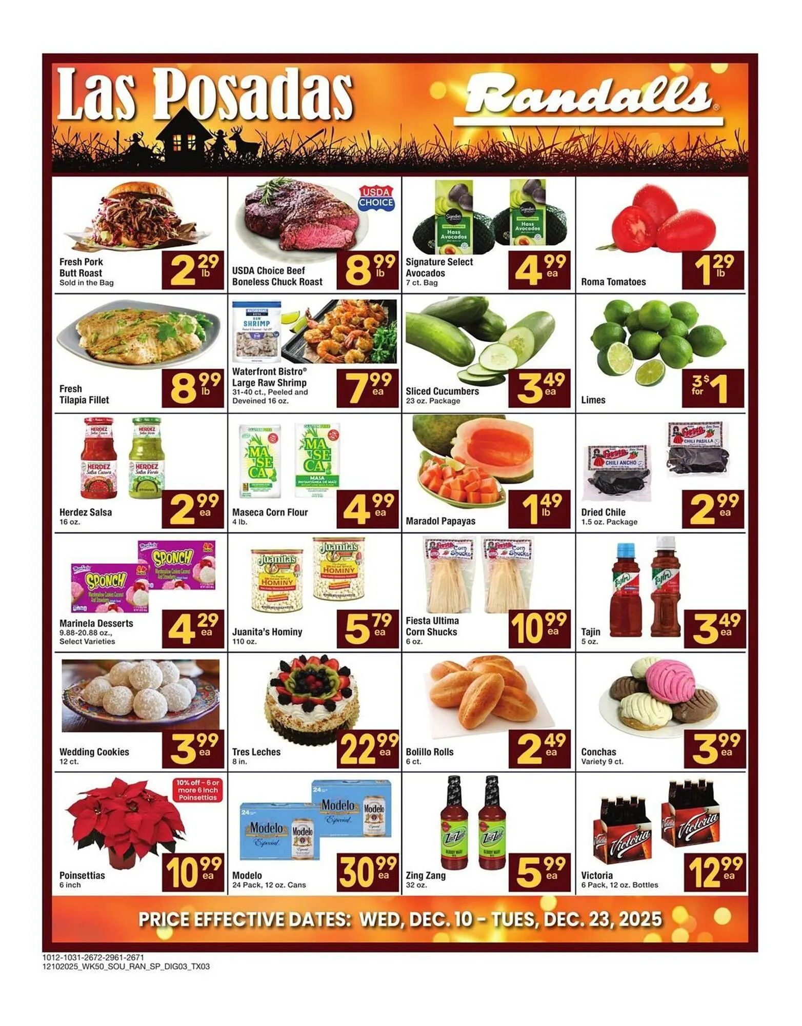 Weekly ad Randalls weekly ad from December 10 to December 23 2025 - Page 1
