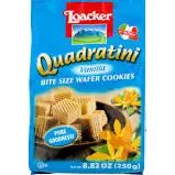 Loacker - Quadratini Vanilla Wafer Cookies 8.82 Oz