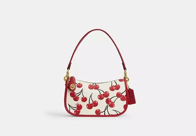 Swinger Bag With Cherry Print