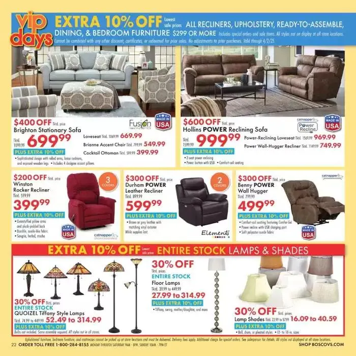 Weekly ad Weekly Ads Boscov's from March 20 to April 2 2025 - Page 22