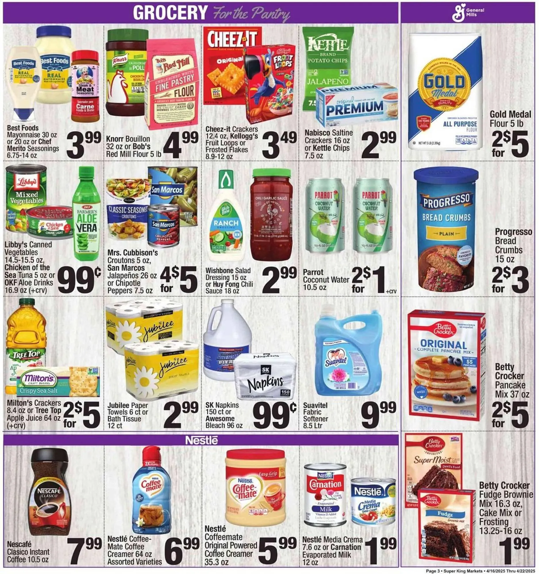 Weekly ad Super King Markets Weekly Ad from April 17 to April 22 2025 - Page 3