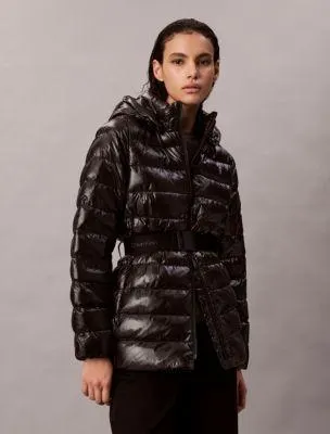 Belted Puffer Jacket