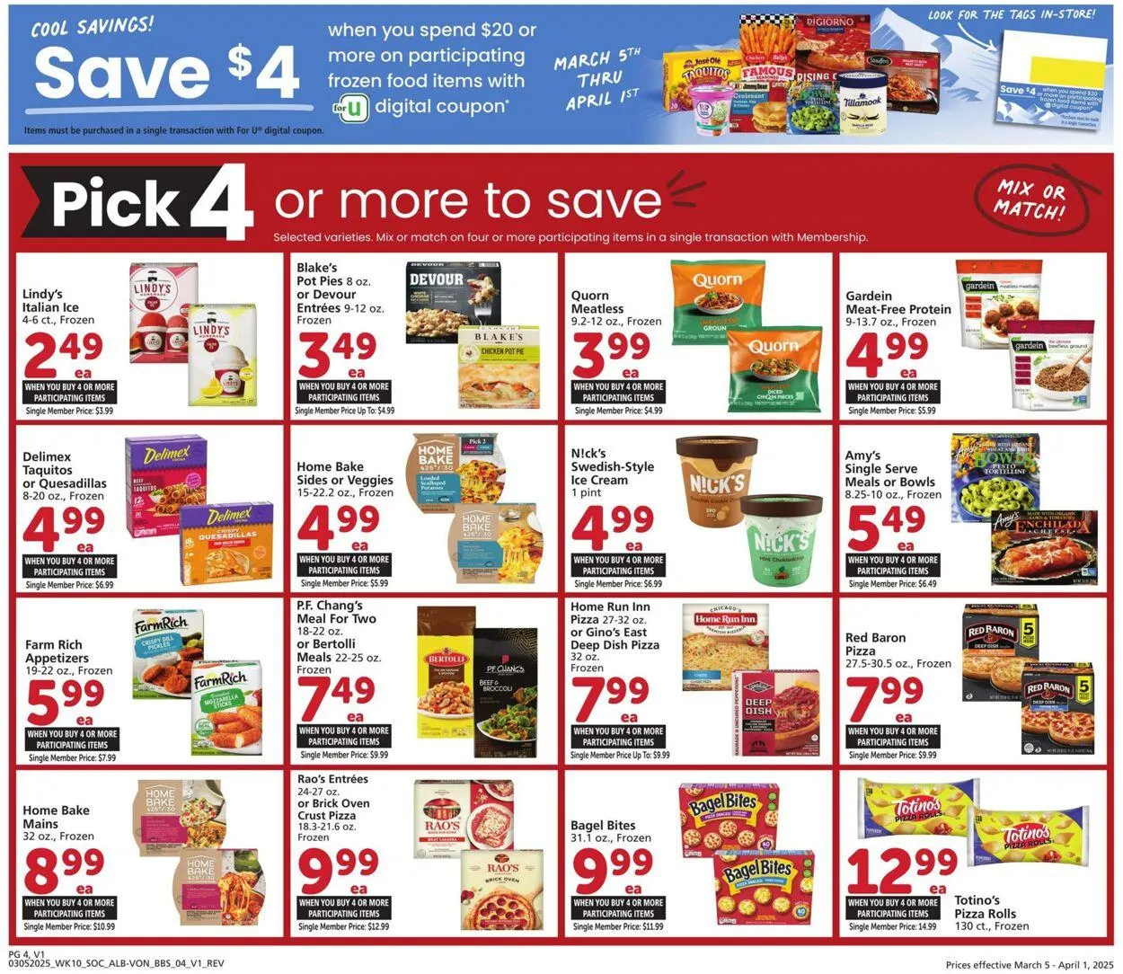 Catálogo de Vons Current weekly ad 5 de marzo al 1 de abril 2025 - Página 4