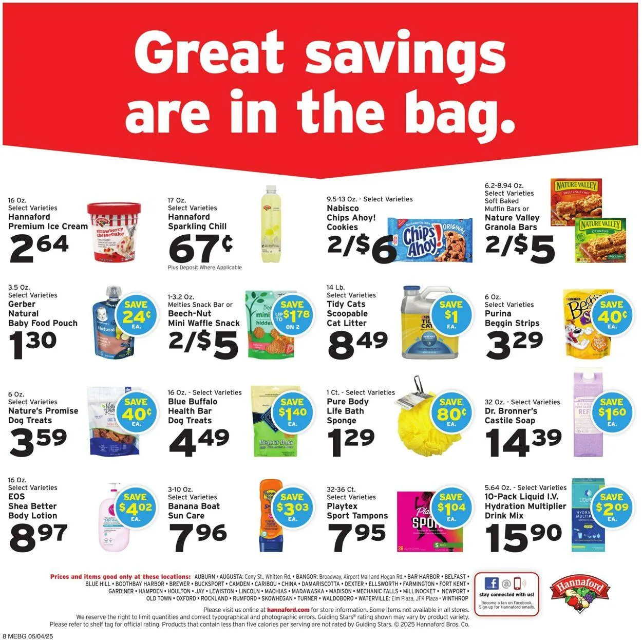 Weekly ad Hannaford Current weekly ad from May 4 to May 10 2025 - Page 8