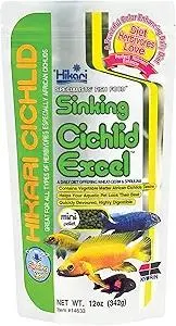 Hikari 12-Ounce Cichlid Excel Sinking Pellets for Pets, Mini