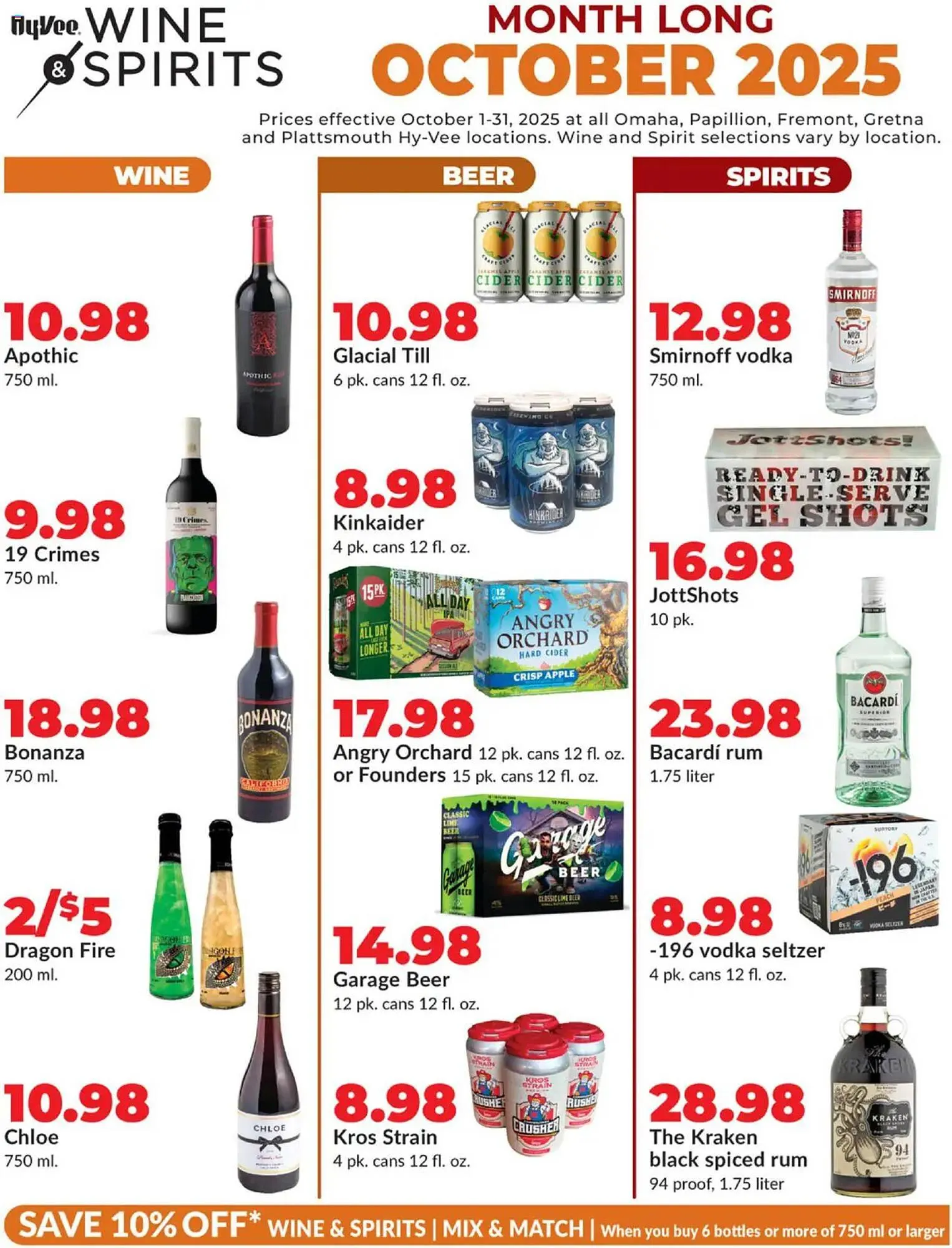 Weekly ad Hy-Vee weekly ad from October 1 to November 1 2025 - Page 1
