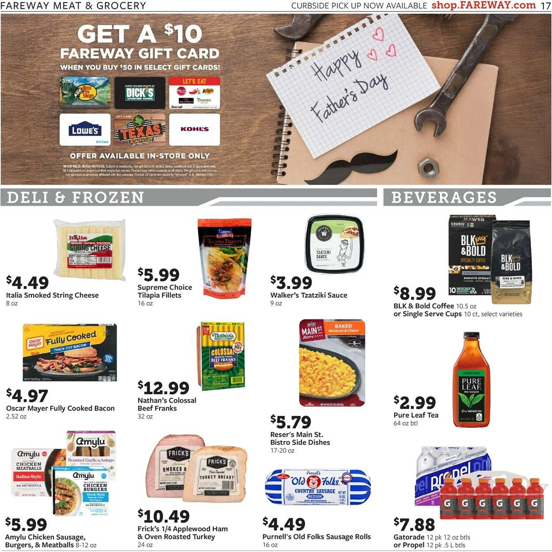 Weekly ad Fareway Weekly Ad from June 1 to June 7 2025 - Page 17