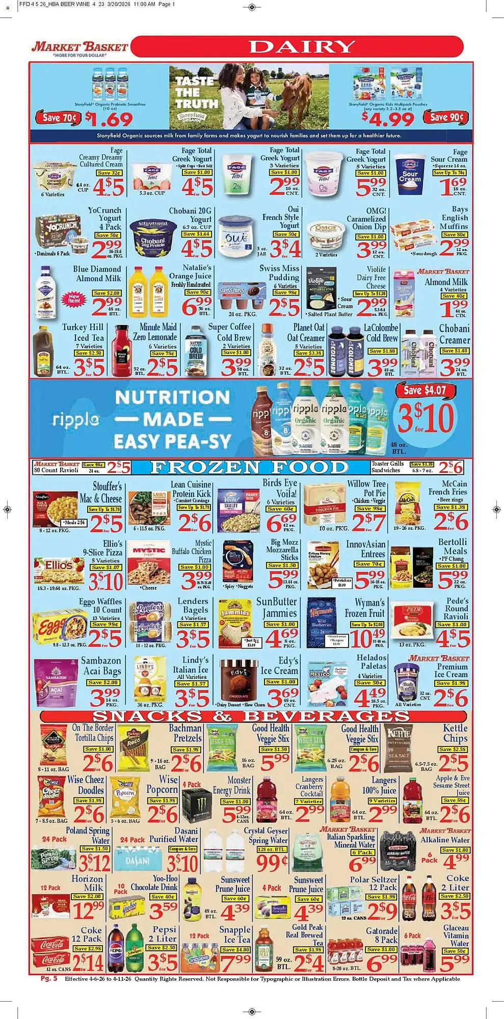 Weekly ad Market Basket weekly ad from April 6 to April 11 2026 - Page 5