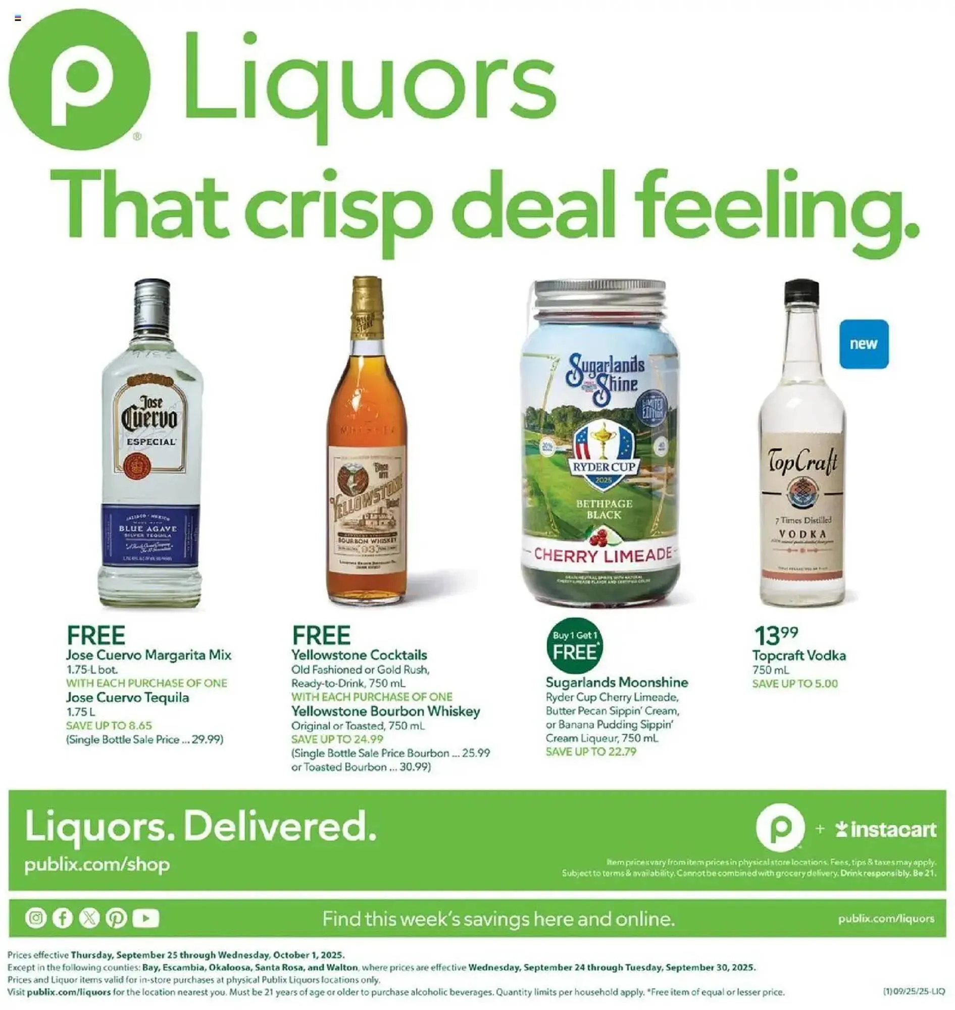 Weekly ad Publix weekly ad from September 25 to October 2 2025 - Page 1