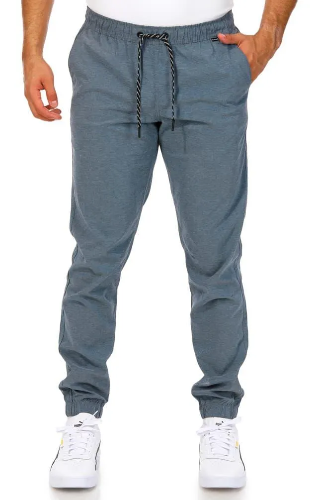 Hurley Mens Off Duty Heather Twill Joggers