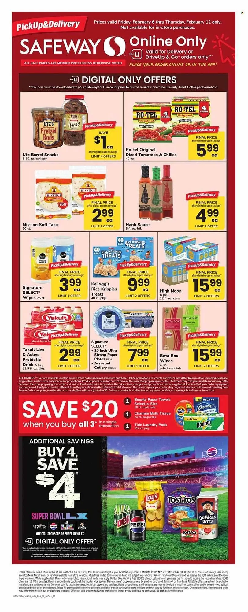 Safeway weekly ad - 1